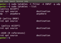 exemples of iptables