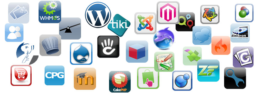 Wordpress webhosting, Joomla Webhosting, Drupal webhosting